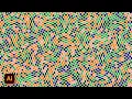 How To Make Wavy Mosaic Geometric Pattern In Adobe Illustrator