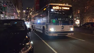 NYCT Bus 2016 Prevost X3-45 2633 SIM33 to Mariners Harbor Park Av 22nd St 24