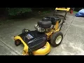Cub Cadet 33 Wide Mower Revisited after 6 years FTHVN 532