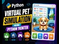 Virtual Pet Simulation Using Python Tkinter