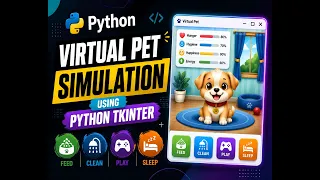 Virtual Pet Simulation Using Python Tkinter