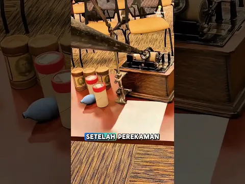 Sebelum mikrofon ditemukan, begini cara merekam suara ⁉️😲