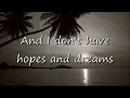 Joe Hawley - Since I Don't Have You (LYRICS)