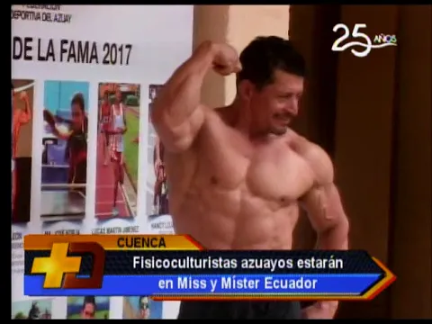 Fisicoculturistas azuayos estarán en Miss y Mister Ecuador