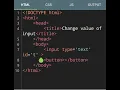 Change value of input javascript