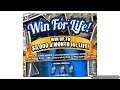 WIN FOR LIFE Win up to 5 000 a month for life NJ Scratch Off Tickets