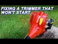 Fixing A Homelite Trimmer That Won t Start