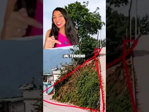 Le regalaron un terreno y los comentarios le dieron miles de ideas