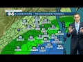 Hour-by-hour look at rain moving into Virginia Sunday night into Monday