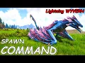Lightning Wyvern ARK Spawn COMMAND How To SUMMON Lightning Wyvern ARK Code