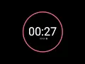 27 Second Countdown Timer iPhone Timer Style