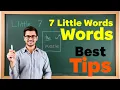 7 Little Words Fast Best Tips Tricks Strategies