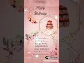 Download Lagu Happy Birthday to you, ucapan Selamat ulang Tahun #happybirthday #ulangtahun