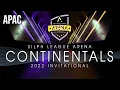 Silph Arena 2022 APAC Continentals