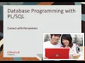 PLSQL - Cursor With Parameters