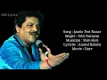 Download Lagu Jaadu Teri Nazar Full Song With Lyrics by Udit Narayan