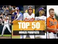 Orioles Top 50 Prospects - 2026 Midseason Update