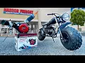 Blown Up Mini Bike Gets A New Motor Predator Ghost 212cc