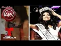 Escandaloso y polemico de Miss Peru ebria Al Rojo Vivo Telemundo