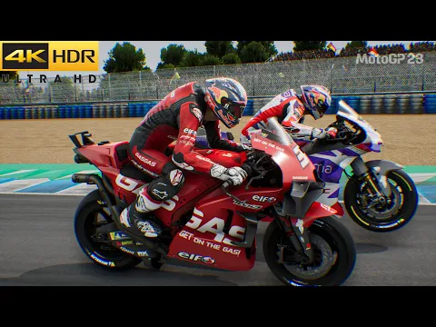 Download MP3 MotoGP 23 - 100% RACE SPAIN GP PEDRO ACOSTA PA31 WITH GASGAS KTM RC16 RACING (4K/60FPS) Season 2024