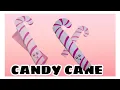 candy cane box paper box Christmas gift box origamiwithGee