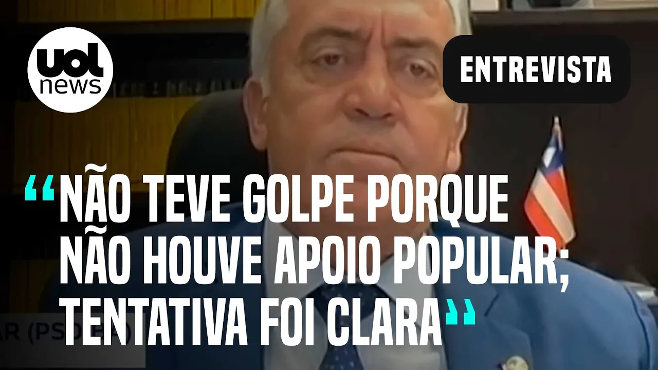 CPI do 8/1 vai buscar comprovação dos fatos da tentativa de golpe, diz senador Otto Alencar