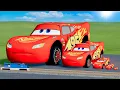 Download Lagu Big and Small Monster McQueen Cars vs Train Thomas | BeamNG.Drive