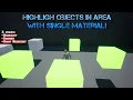 UE4 - Highlight in area using single Dynamic Material Instance