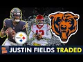 Chicago Bears Trade Justin Fields To Pittsburgh Steelers Instant Reaction Caleb Williams