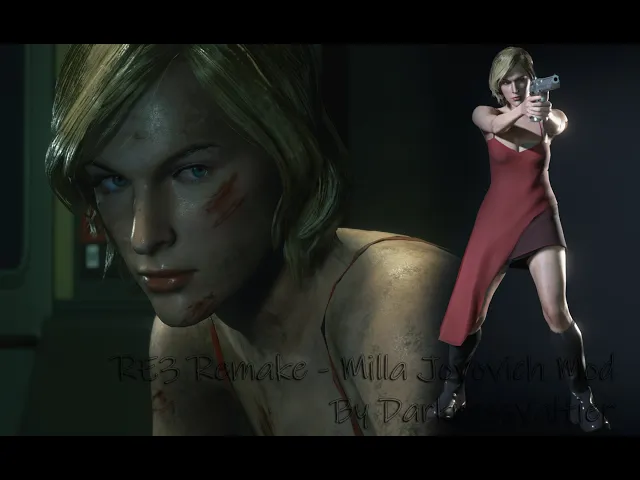 Resident Evil 3 - Alice (Milla Jovovich) MOD Test#1