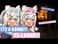 Lagu FuwaMoco Perfect Sync When They Picked up a Bomb [Hololive EN]