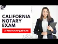 California Notary Exam - Practice Test Study Guide 25 Must Know Questions