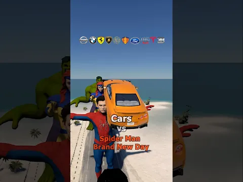 Cars vs Spiderman Brand new Day Characters