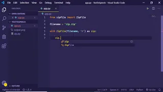 Working with Zip Files in Python Extracting Contents from Zip Files using ZipFile Library
