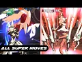 GUILTY GEAR STRIVE - All OVERDRIVES \u0026 SUPER MOVES Comparison - Xrd REV 2 vs STRIVE