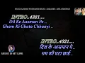 Download Lagu Dil Ke Aasman Pe Gham Ki Ghata Karaoke With Scrolling Lyrics Eng. \u0026 हिंदी