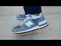 Perfect Mix New Balance 990v1 Grey M990GR1 Review On Feet 2022
