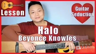 How to Play Halo - Beyonce Guitar Tutorial
