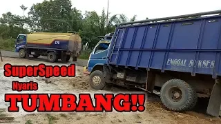 canter super speed muatan pasir 8kubik amblas nsaris tumbang