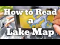 How to Read a Lake Map to Find Fish - Fishing