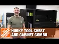 Husky 10-Drawer Tool Chest and Cabinet Combo The Home Depot
