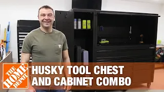 Husky 10-Drawer Tool Chest and Cabinet Combo The Home Depot
