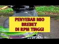 Penyebab YAMAHA Mio di gas Brebet saat di Rpm tinggi