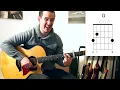 How to play September Song JP Cooper Guitar Lesson