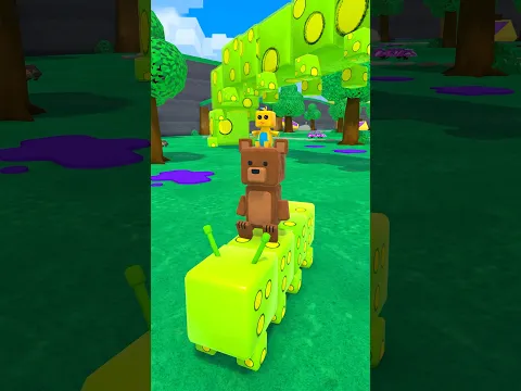 Me volví el BEBÉ GUSANO de Super Bear Adventure