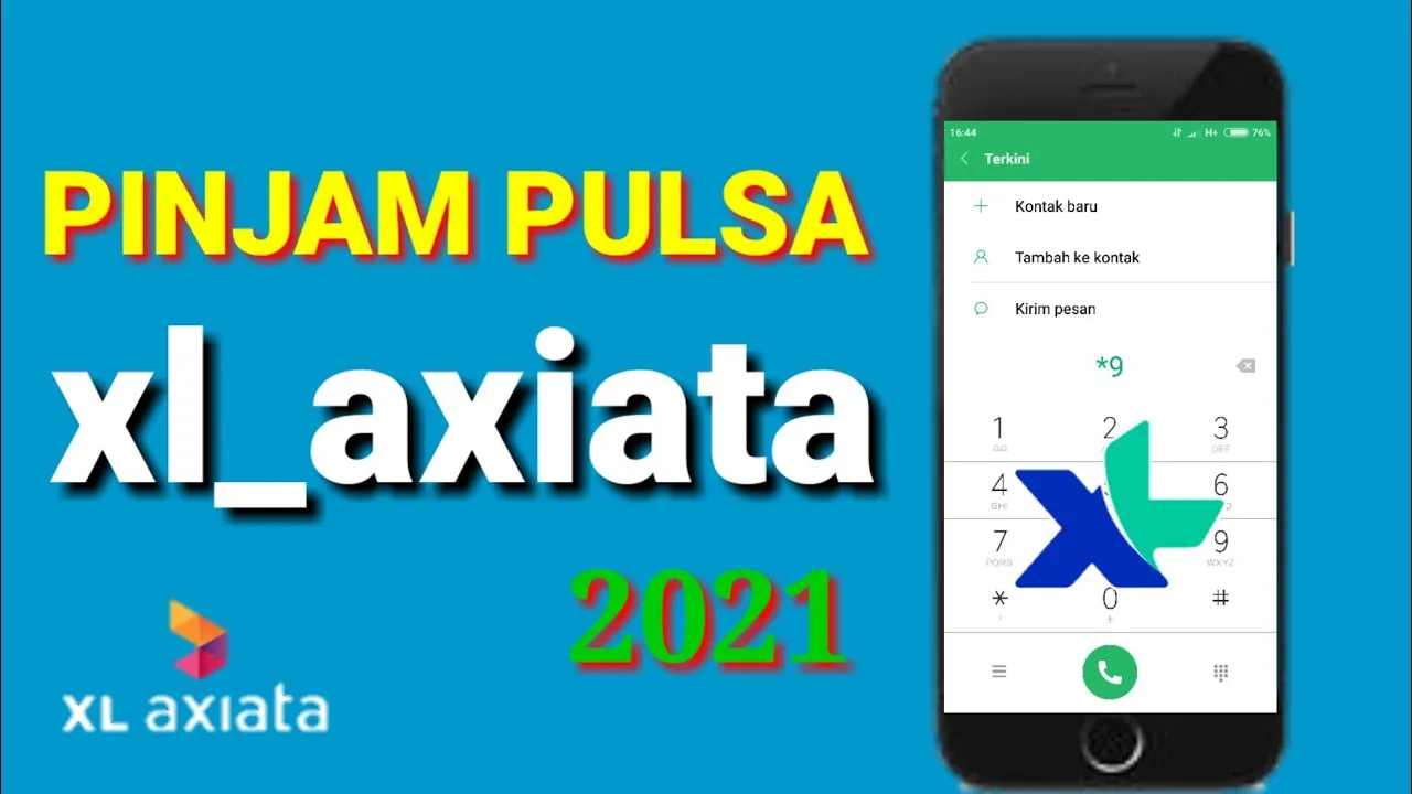 CARA PINJAM PULSA XL_Cara Hutang Pulsa XL_Cara Minta Pulsa XL