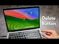 Where is Delete Button Located on MacBook Keyboard MacBook Pro Air Neo