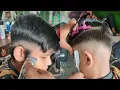 how to hair cutting || hairstyling and beard cut ✂️💇🔥