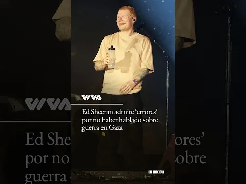 Ed Sheeran fija su postura sobre Israel y Palestina: “Es un asunto humanitario”: