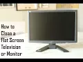 How to Clean a Flat Screen TV